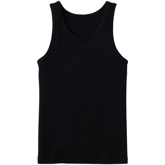 Black Ribbed Tank